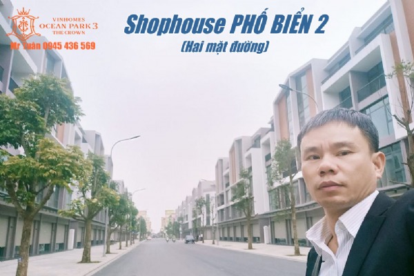 SHOPHOUSE 2 MẶT ĐƯỜNG / PHỐ BIỂN 2-32 (XẺ KHE)
